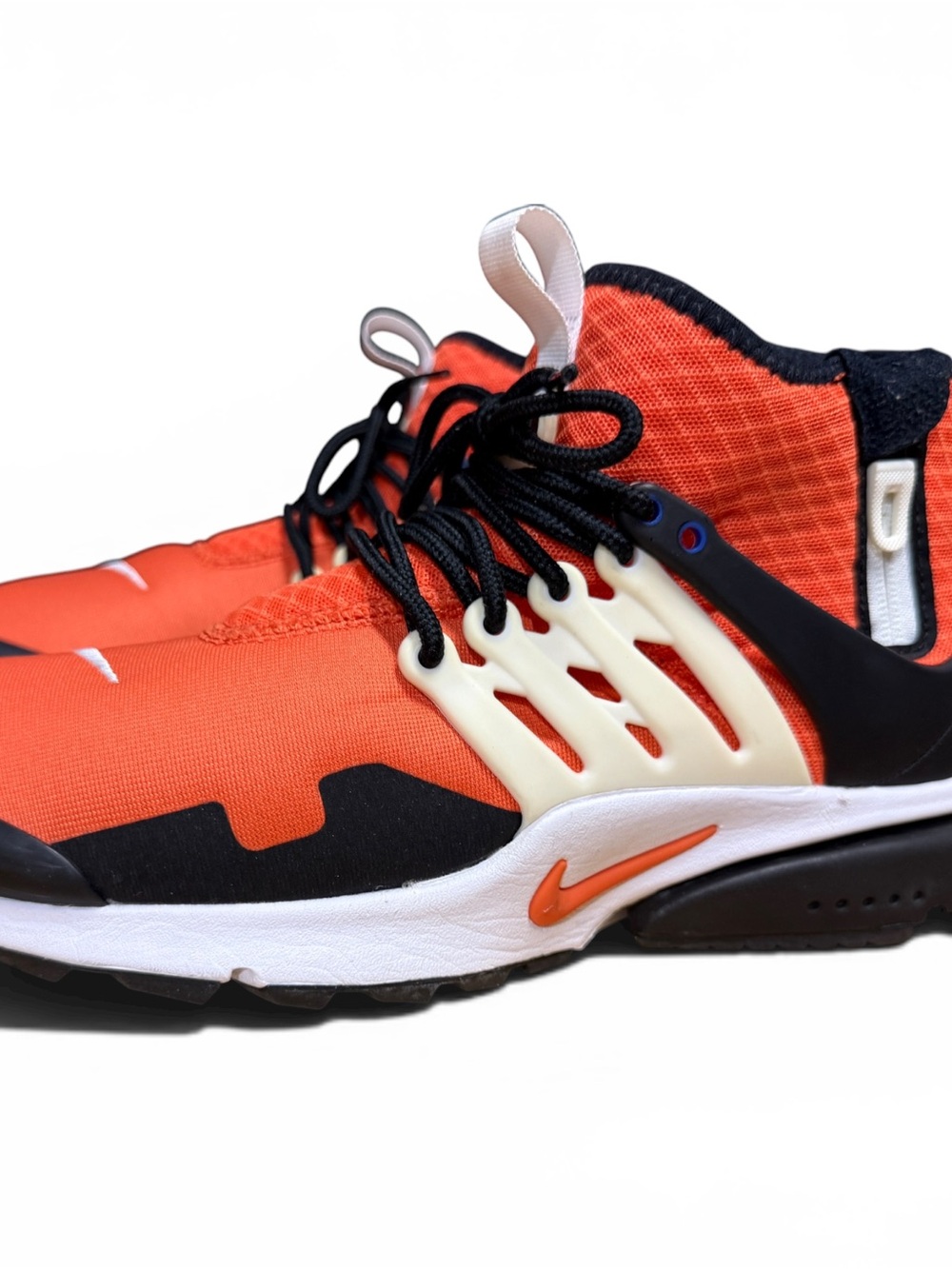 Nike Orange, Black & Cream Athletic Sneakers